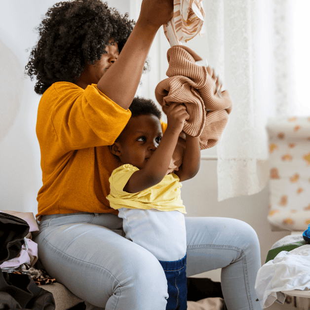 Young girl receiving speech therapy